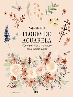 cover image of Flores de acuarela